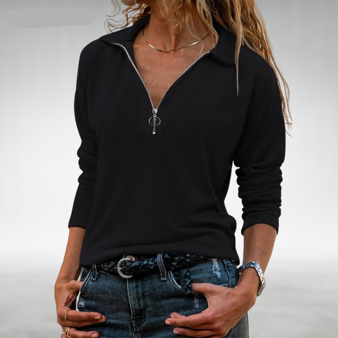 The Elora Half-Zip Sweater