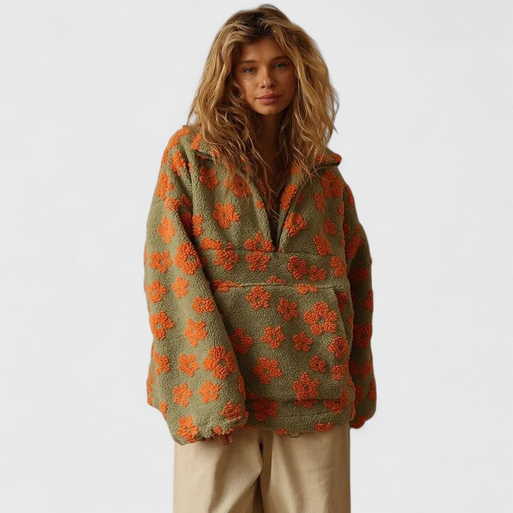 Marcelline Half-Zip Sweater