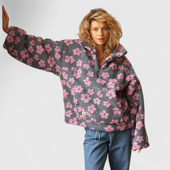 Marcelline Half-Zip Sweater