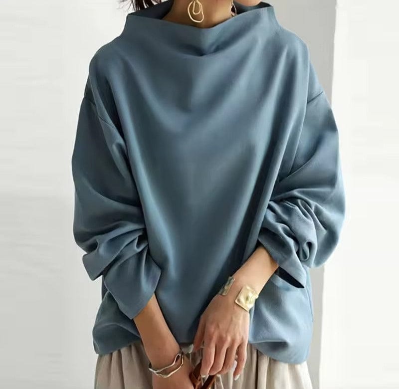 Pamela | High-Neck Casual Top