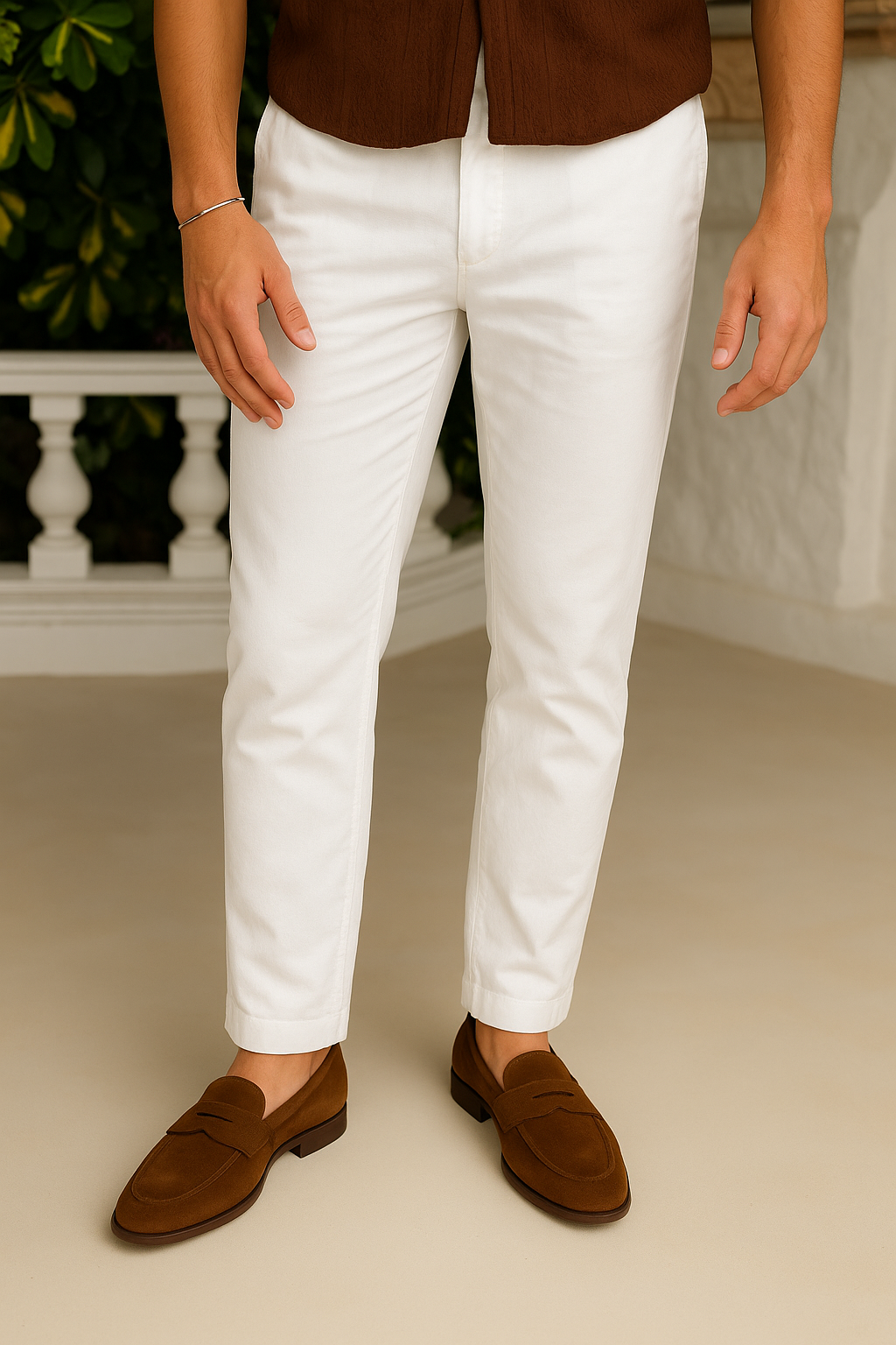 Linnen Pantalon - Valourás