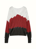 Benilda Elegant V-Neck Sweater