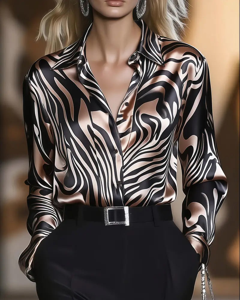 Zebra Elegant Shirt