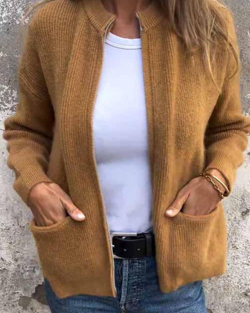 Arden Zip Sweater