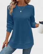 Nadyalyn Elegant O-Neck Long Sleeve