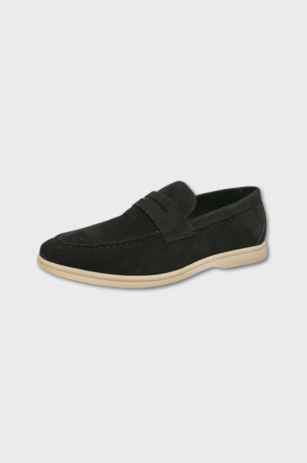Suede Leather Loafers - Valourás
