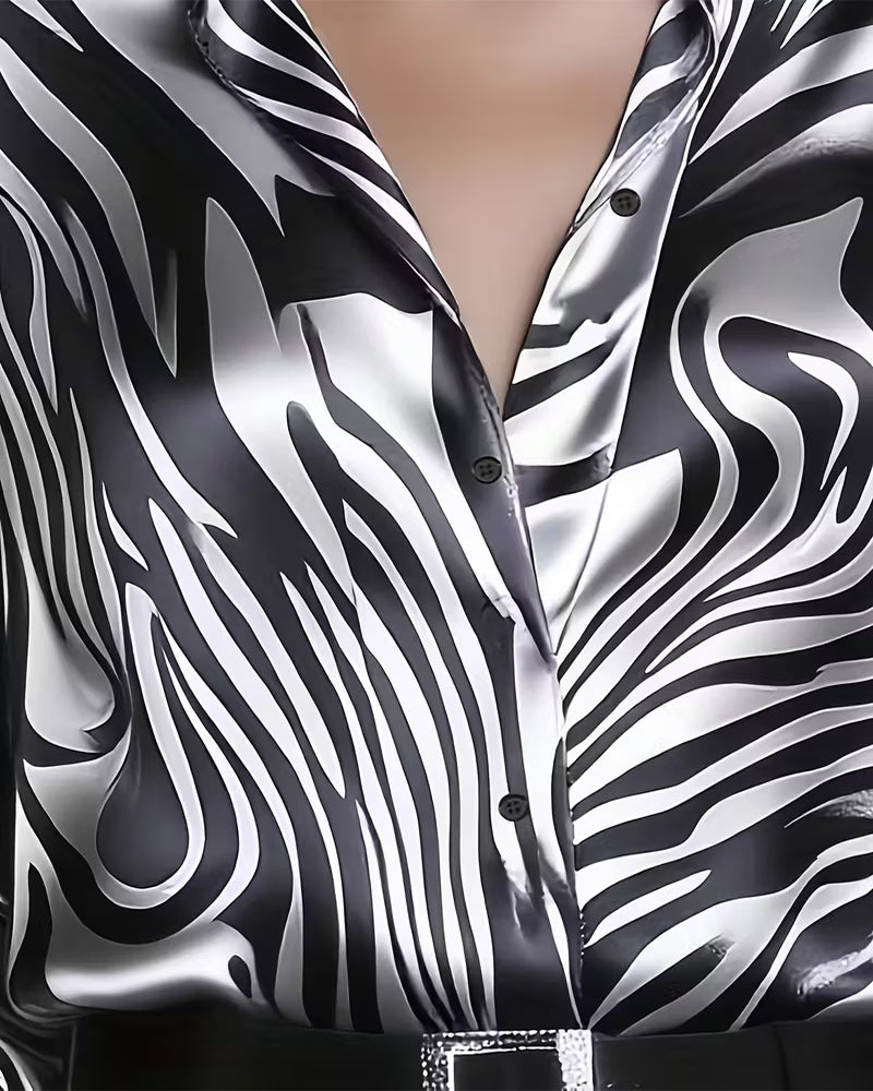 Zebra Elegant Shirt