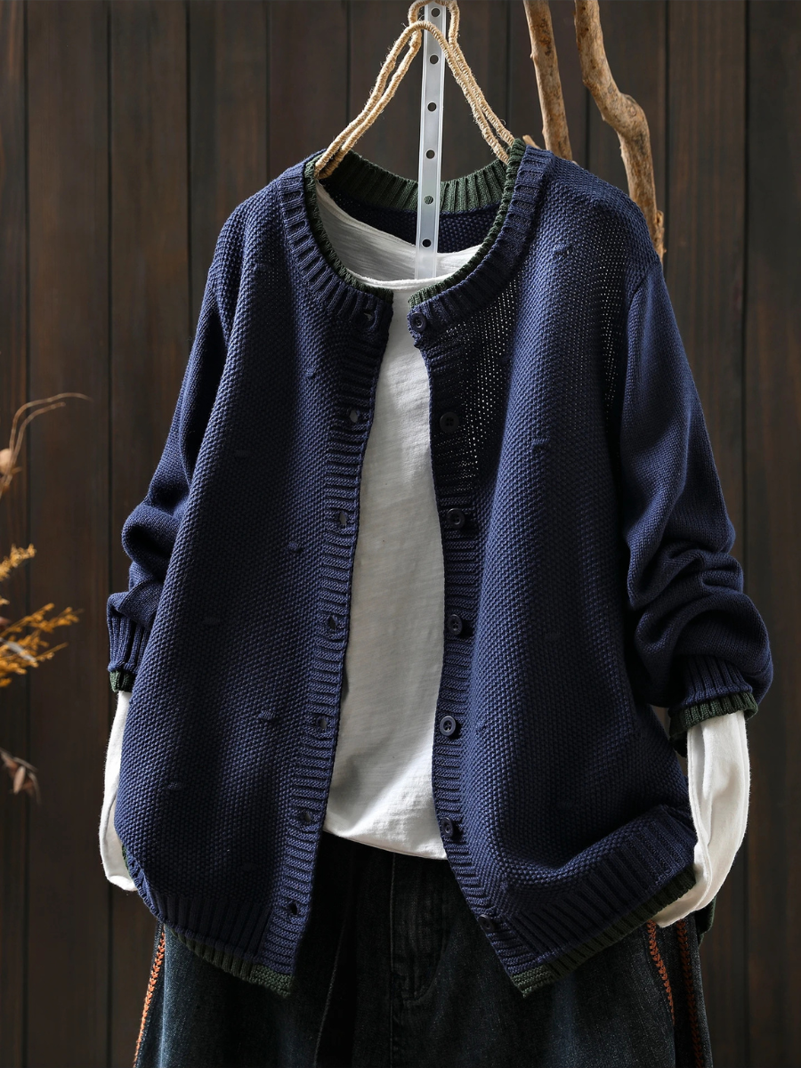 The Isolde Textured Cardigan