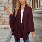 Silei Elegant Poncho Sweater