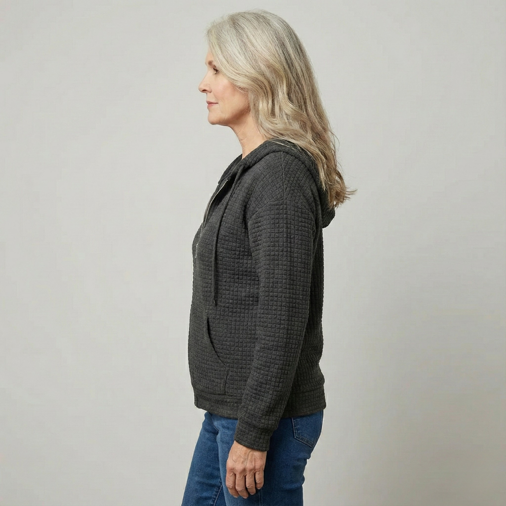 Sienna Zipped Hoodie