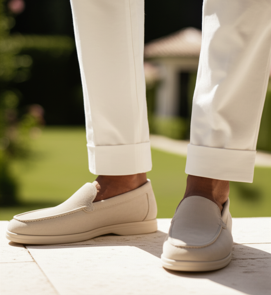 Suede Loafers - Valourás