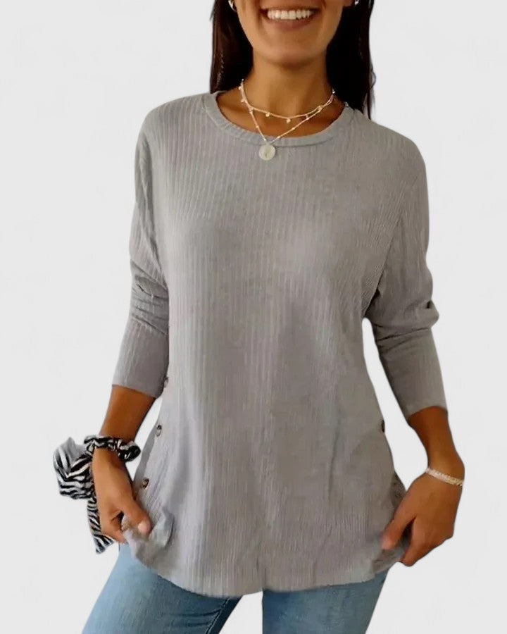 Megan™ Elegant Crew Top
