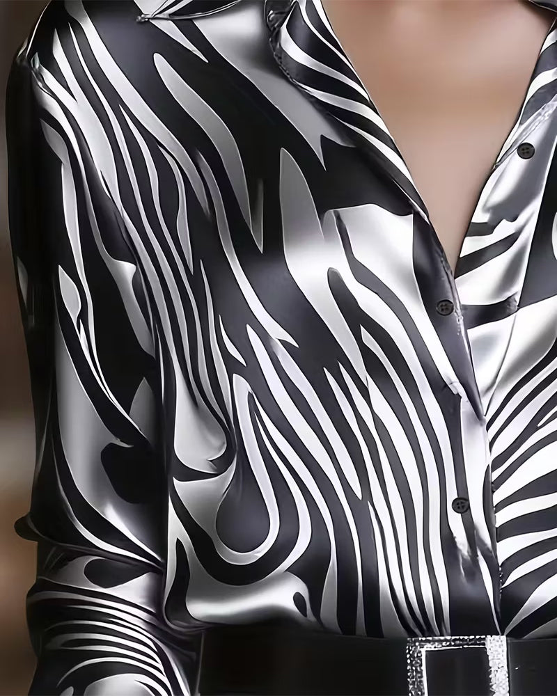 Zebra Elegant Shirt