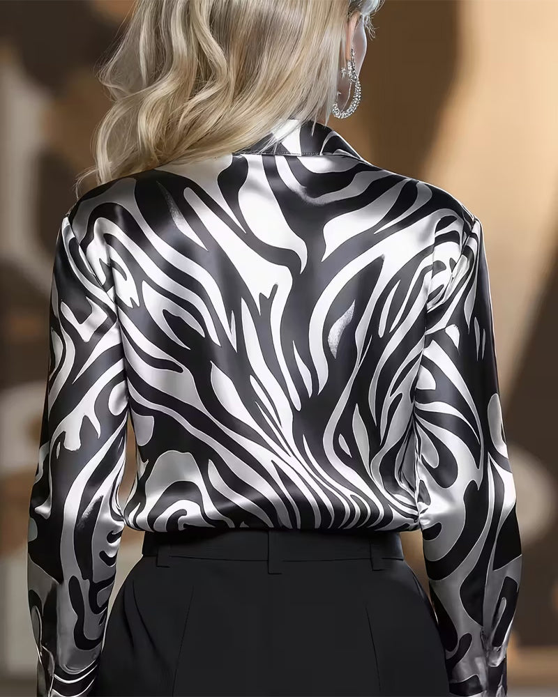 Zebra Elegant Shirt