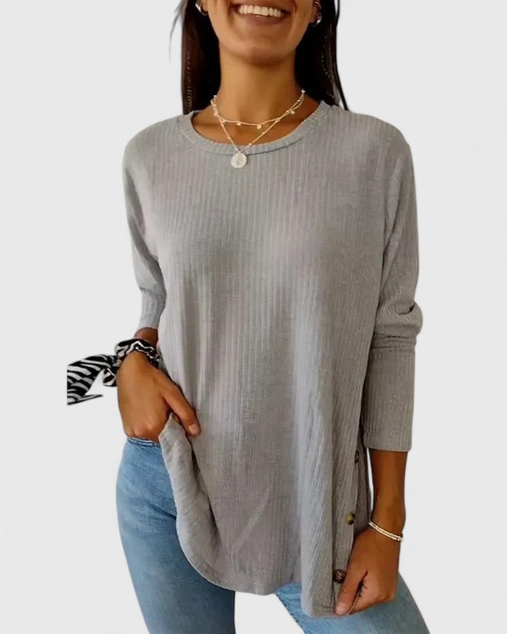 Megan™ Elegant Crew Top