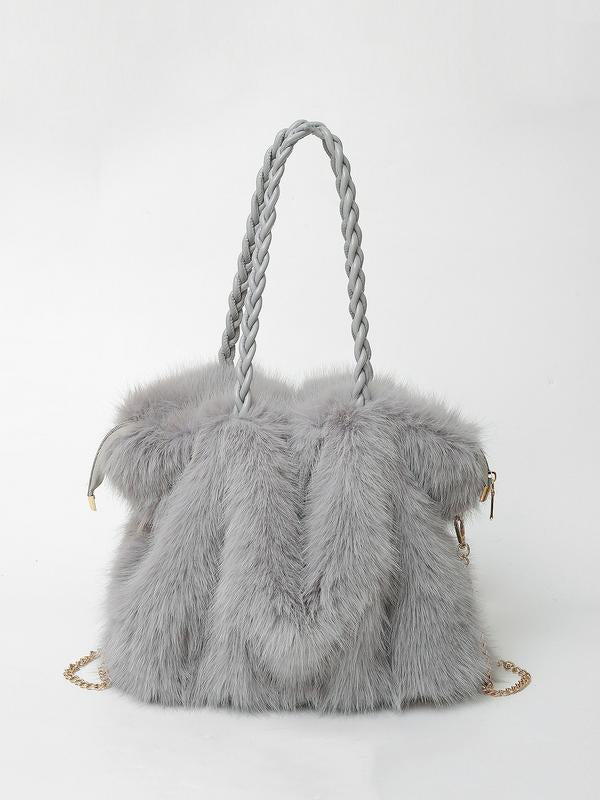 Charlotte Plush Shoulder Bag