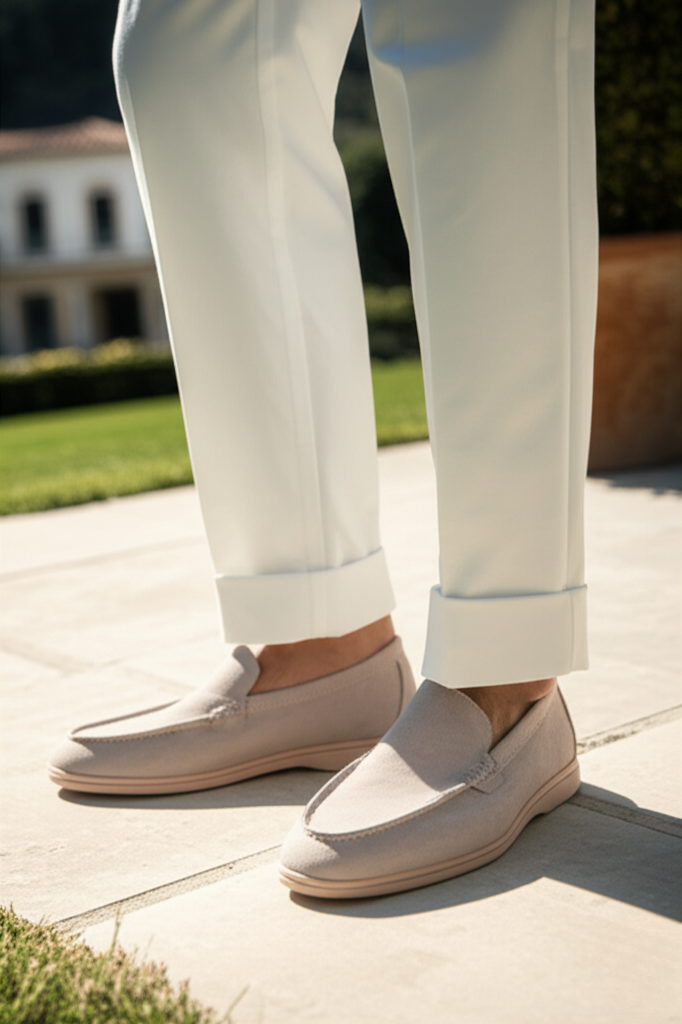 Premium Suede Loafers - Valourás