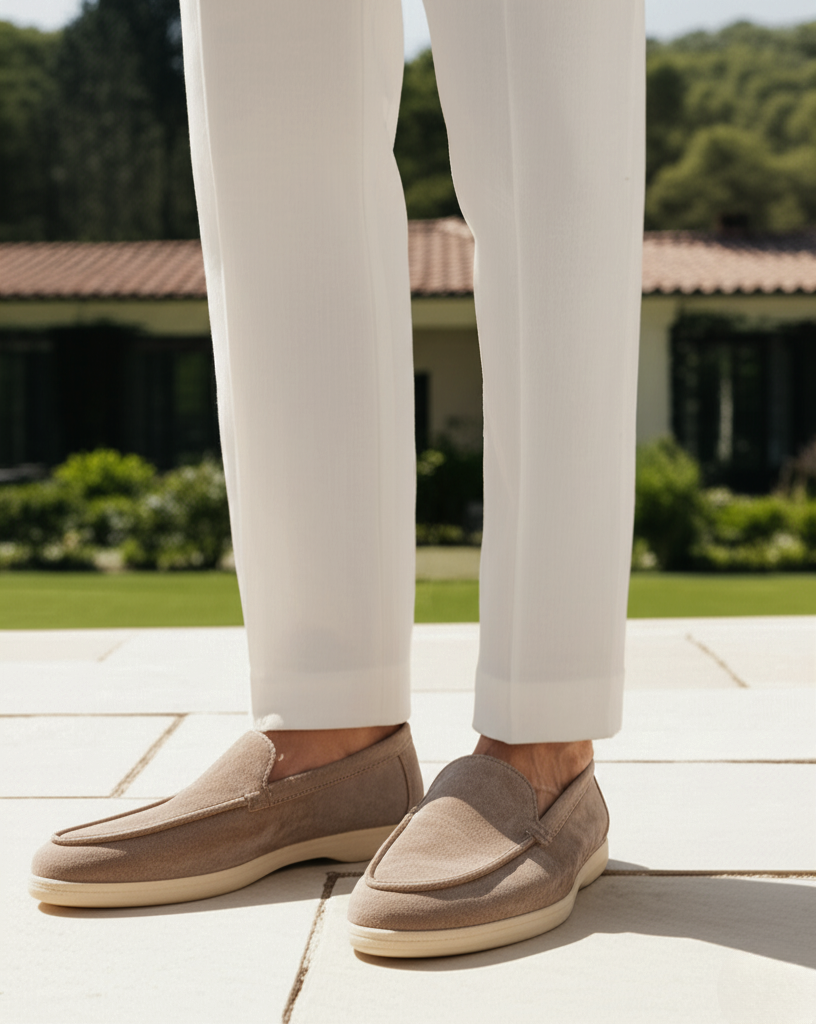 Suede Loafers - Valourás
