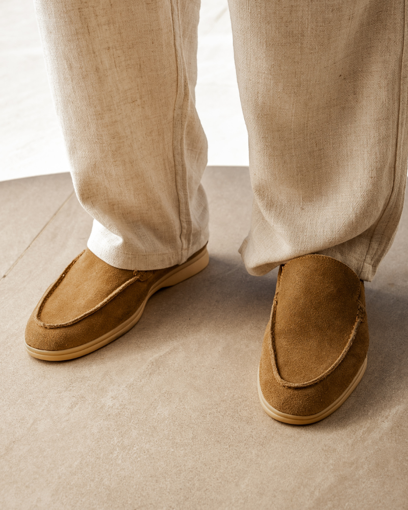 Old Money Premium Suede Loafers - Old Money