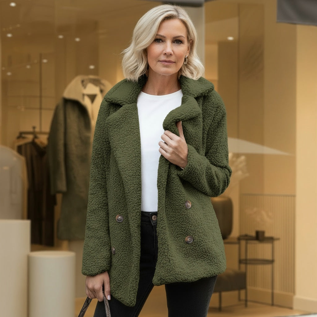 Jasmine Cozy Teddy Coat