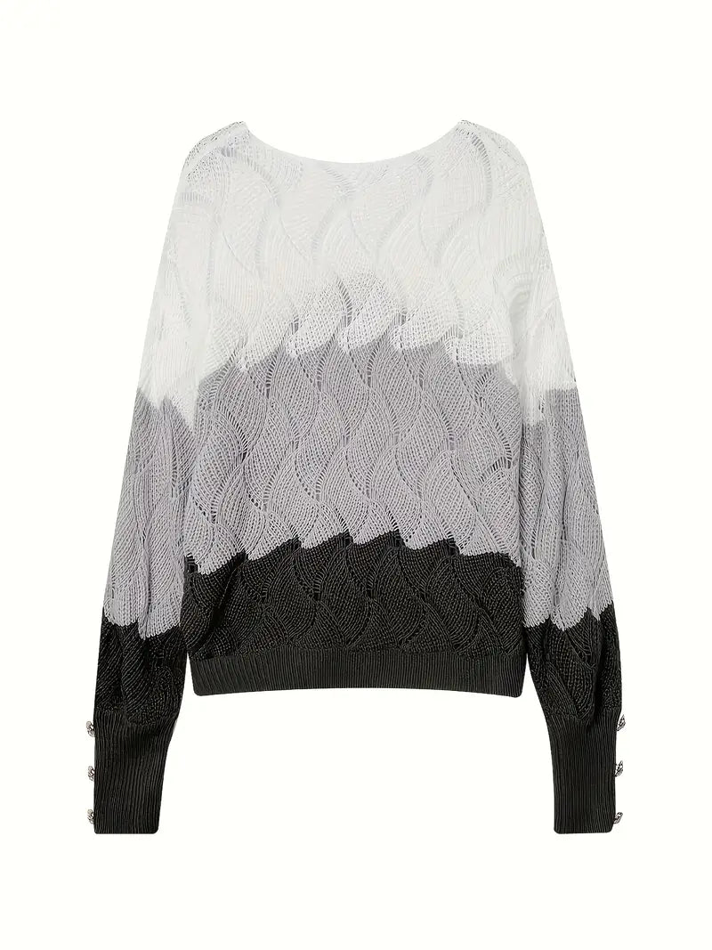 Benilda Elegant V-Neck Sweater