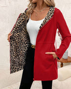 Bernice Reversible Leopard Coat