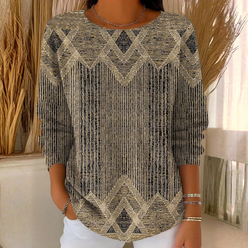 Vira Classic Pattern Sweater