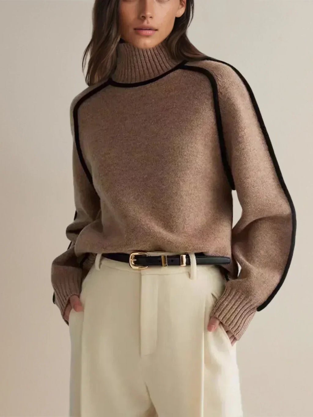 Barbara | Elegant Turtleneck sweater