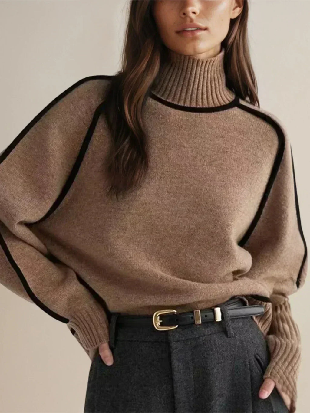 Barbara | Elegant Turtleneck sweater