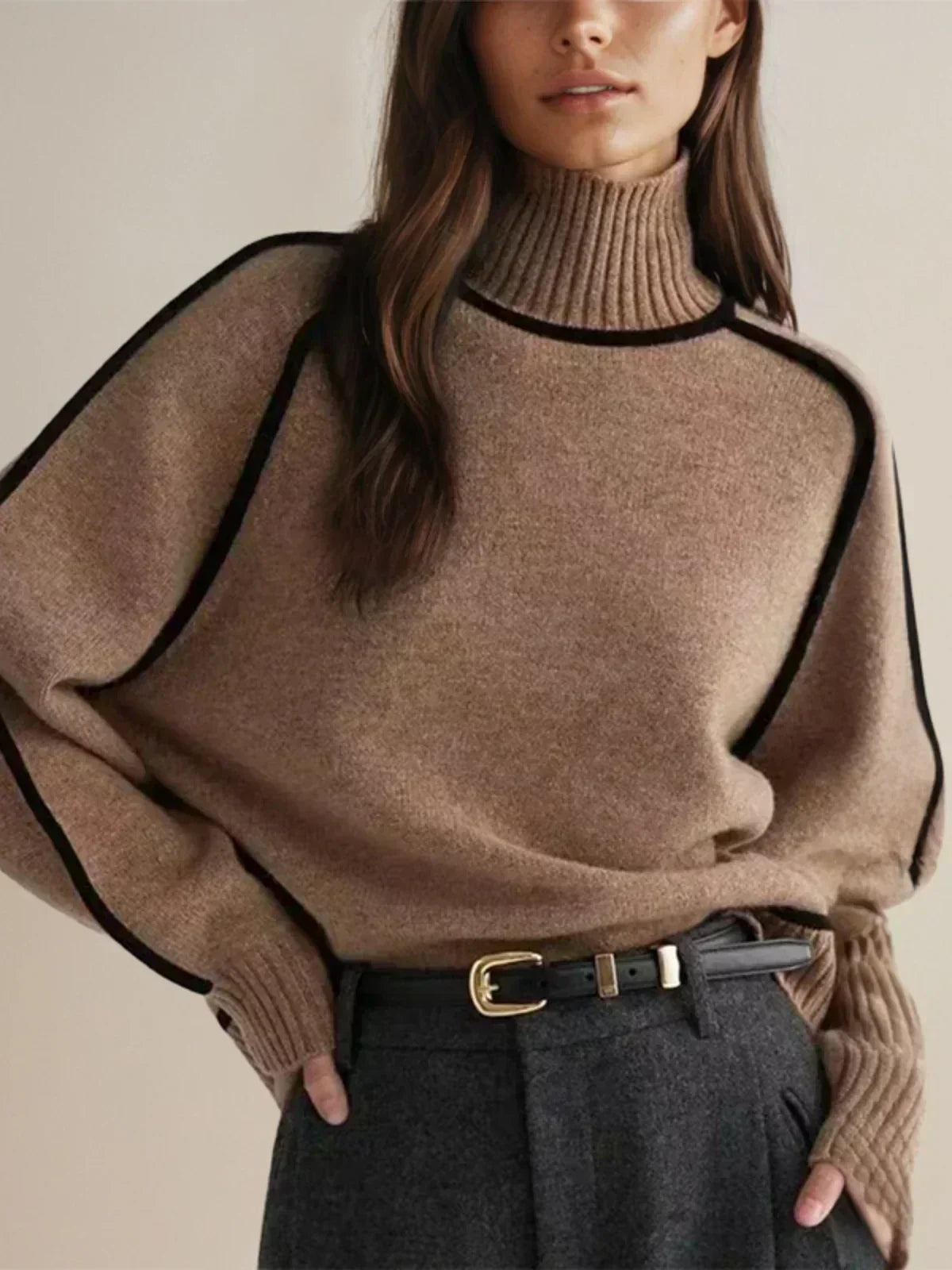 Barbara | Elegant Turtleneck sweater