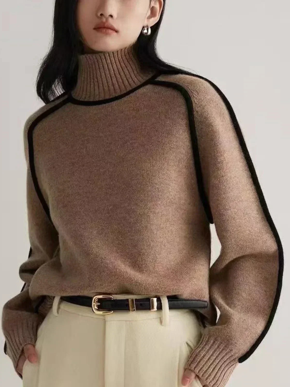 Barbara | Elegant Turtleneck sweater
