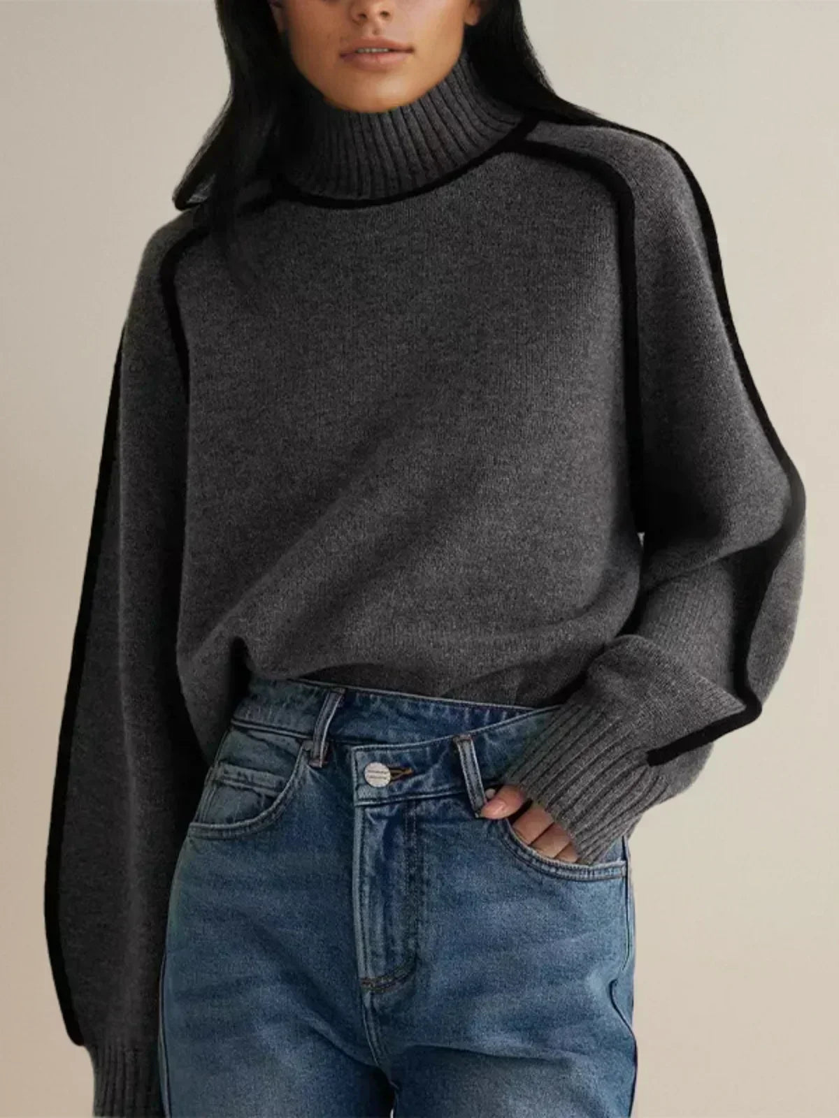 Barbara | Elegant Turtleneck sweater
