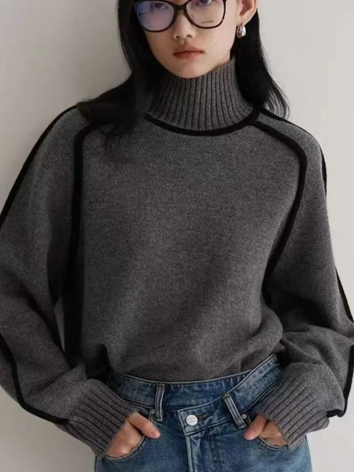 Barbara | Elegant Turtleneck sweater