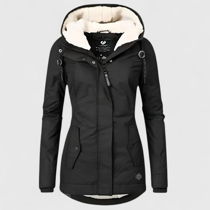 Seraline Weatherproof Hooded Winter Jacket