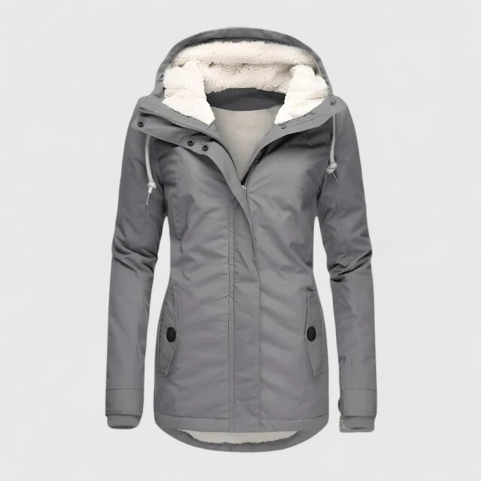 Seraline Weatherproof Hooded Winter Jacket
