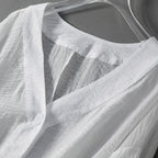 Sofia Linen Blouse - Valourás