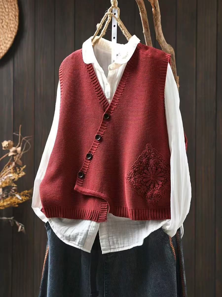 The Elowyn Knit Vest