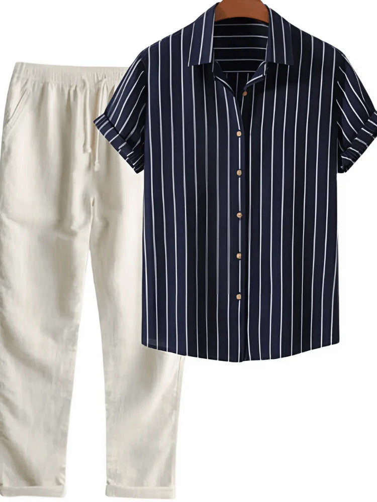 Blue White Outfit - Valourás
