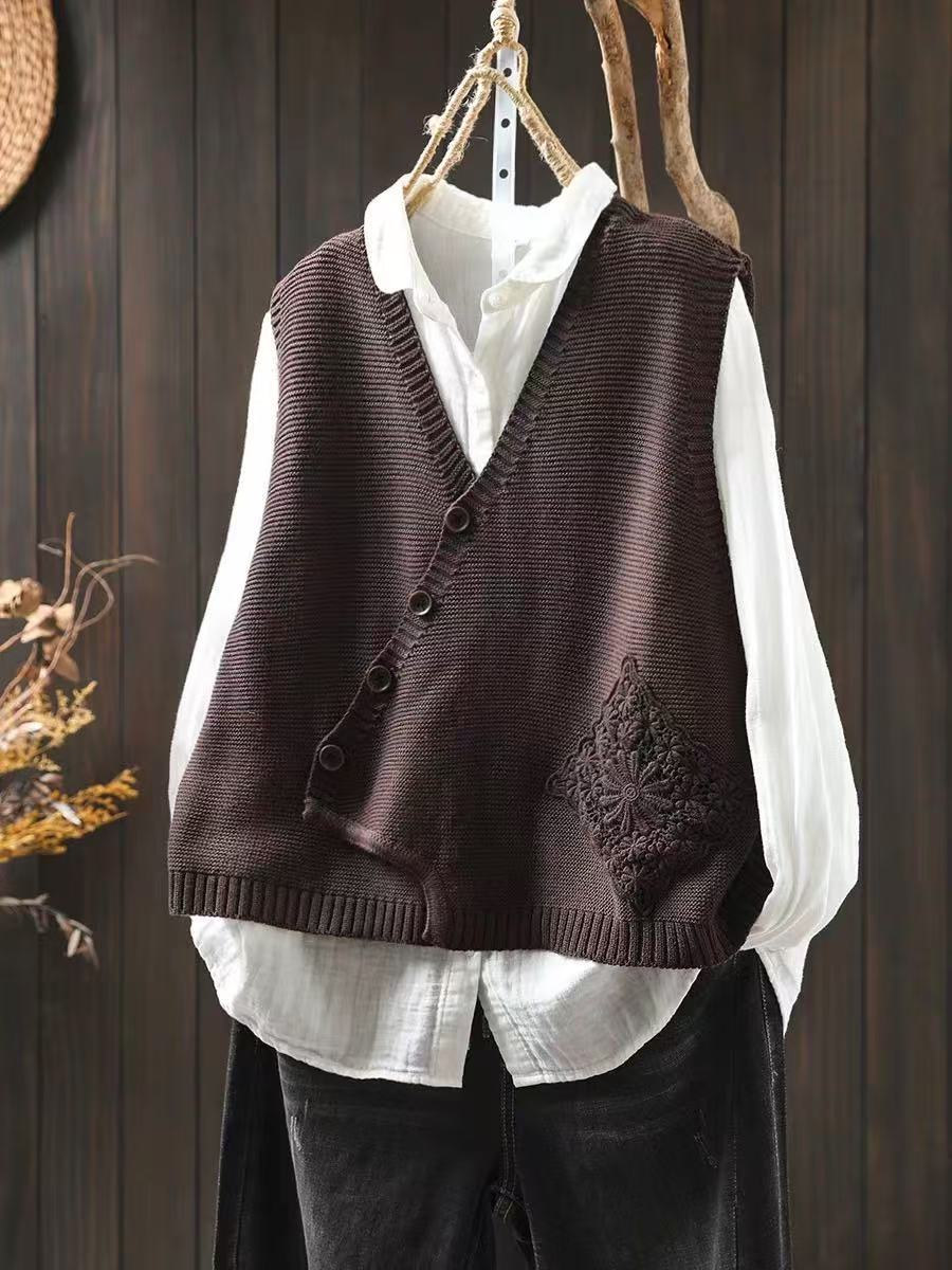 The Elowyn Knit Vest