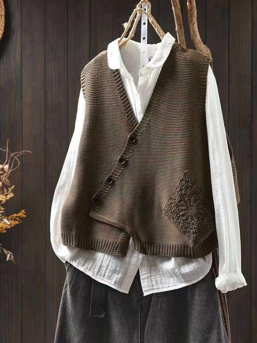 The Elowyn Knit Vest