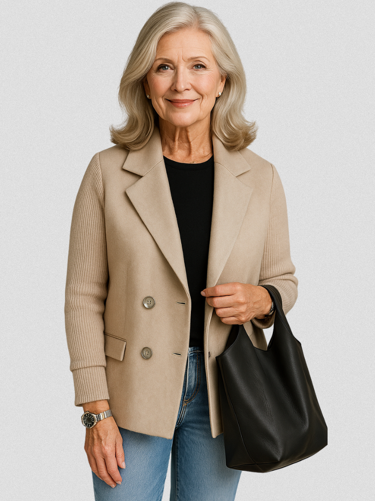 Eva Softblend Sweater Blazer