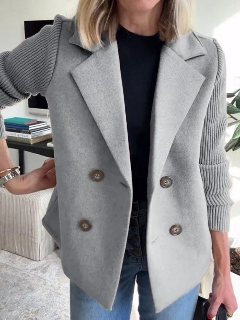 Eva Softblend Sweater Blazer