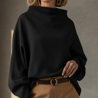 Pamela High-Neck Casual Top