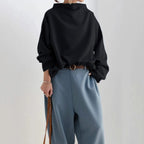 Pamela | High-Neck Casual Top