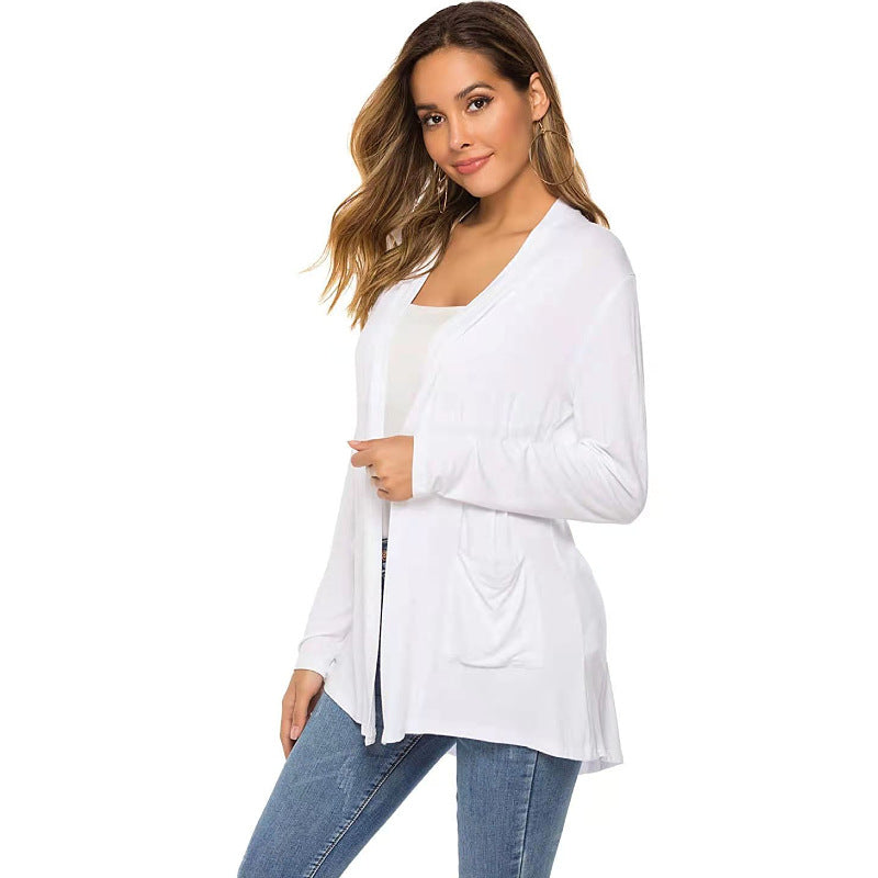 Lena Lightweight Open Cardigan