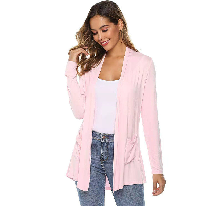 Lena Lightweight Open Cardigan