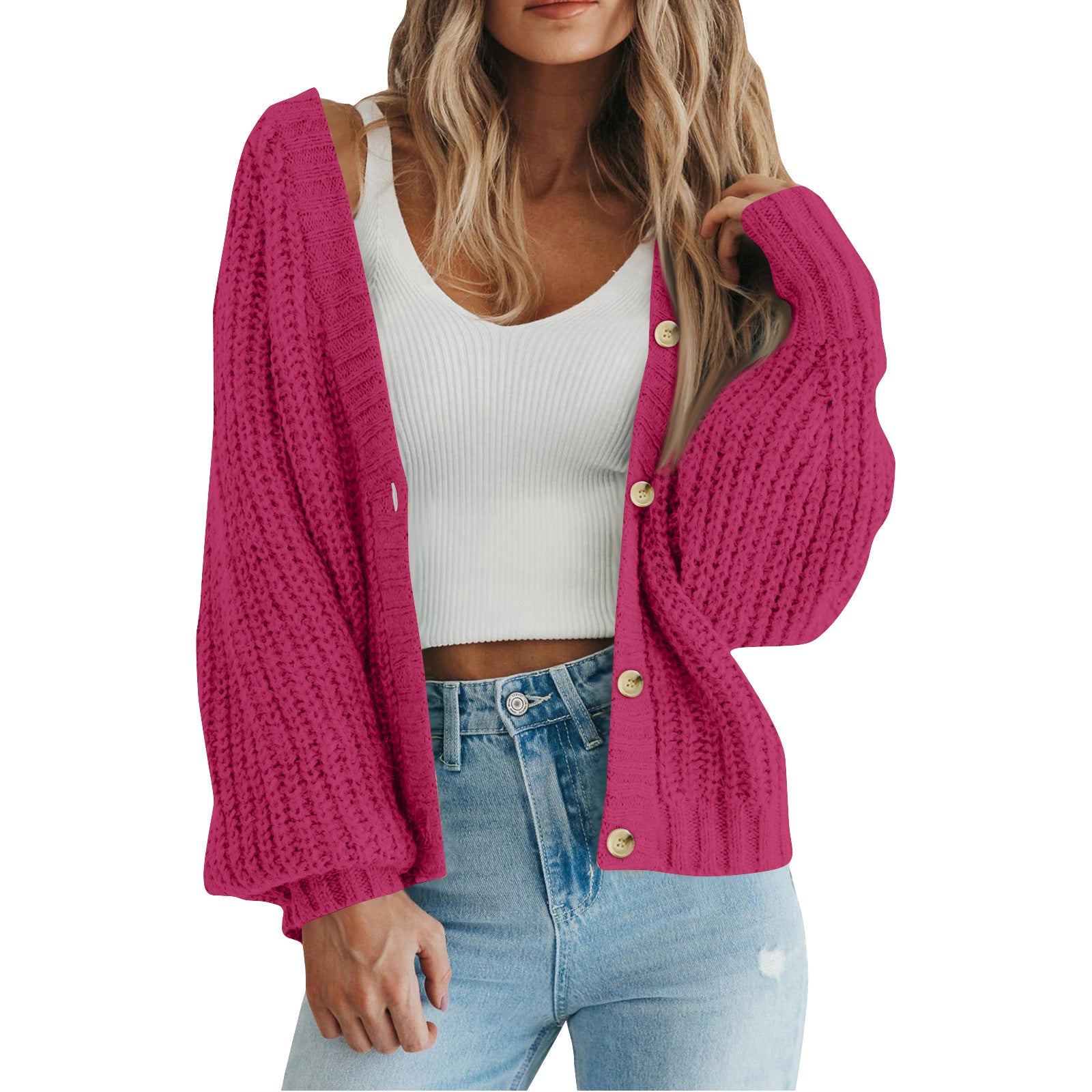 Amelia Chunky Knit Cardigan