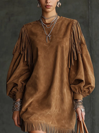 Emma Suede Mini Dress