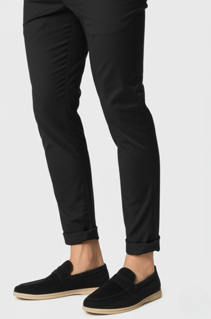 Suede Leather Loafers - Valourás