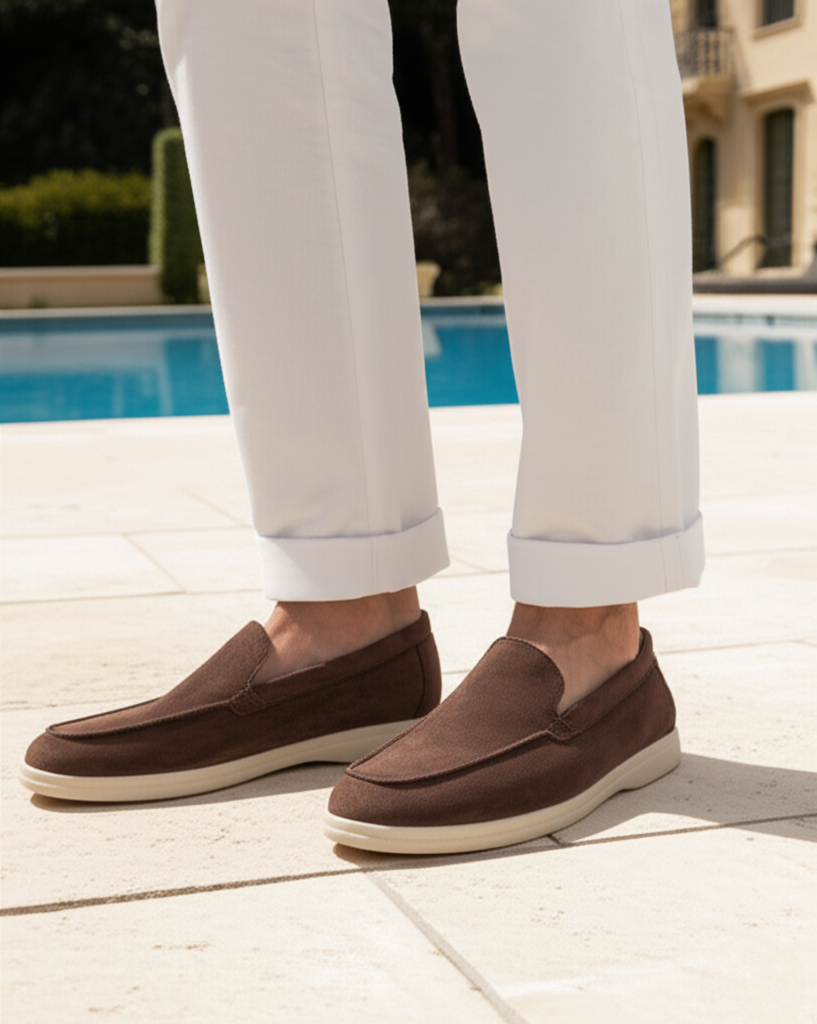 Suede Loafers - Valourás